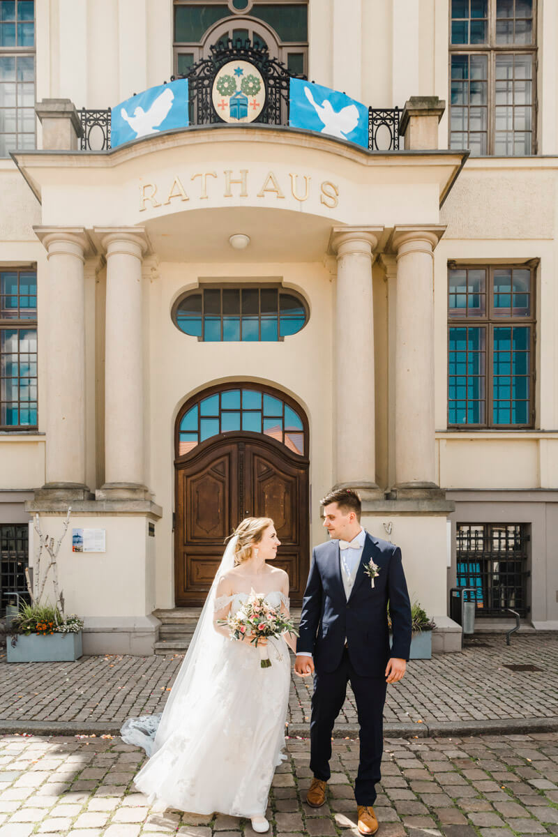 Hochzeit im Rathaus Teterow in Mecklenburg-Vorpommern (Lalendorf).