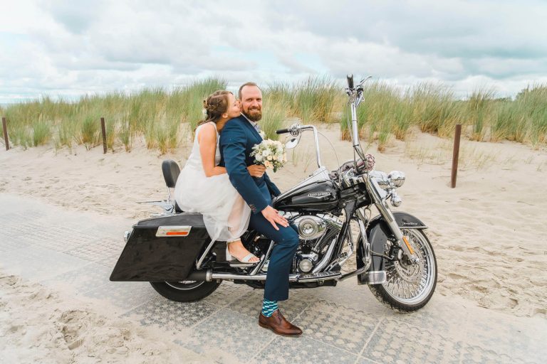 Hochzeit in Markgrafenheide mit Blick auf den Strand der Ostsee